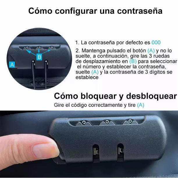 Mochila Antirrobo Premium con Clave y USB – Seguridad y Estilo en un Solo Accesorio