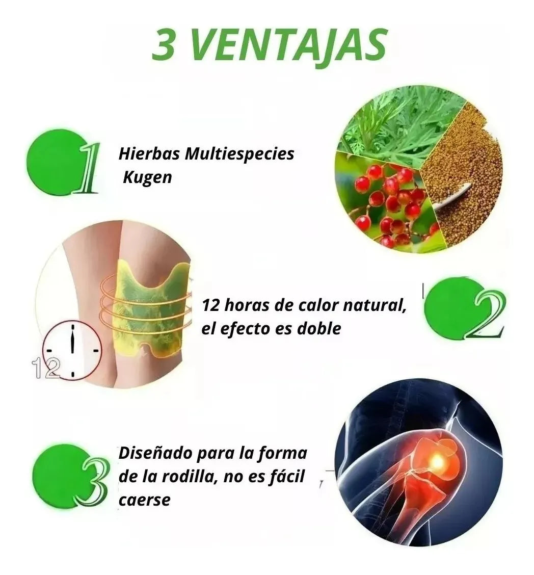 Parches para Dolor de Rodilla – Dile adiós al dolor y vuelve a moverte con energía